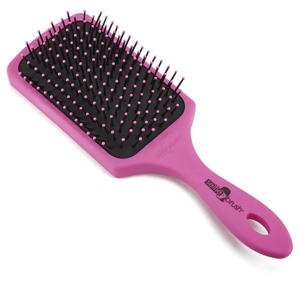 

Массажная щетка для волос с чехлом для смартфона WetBrush Selfie Brush - Розовый