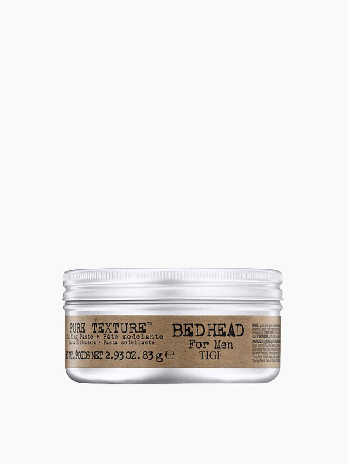 TIGI Bed Head for Men Pure Texture Molding Paste (83g)