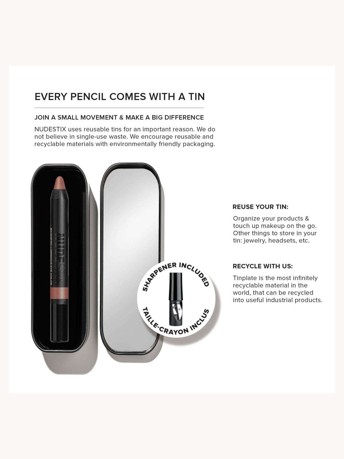 NUDESTIX Magnetic Luminous Eye Colour 2.8g (Various Shades) - Immortal 4