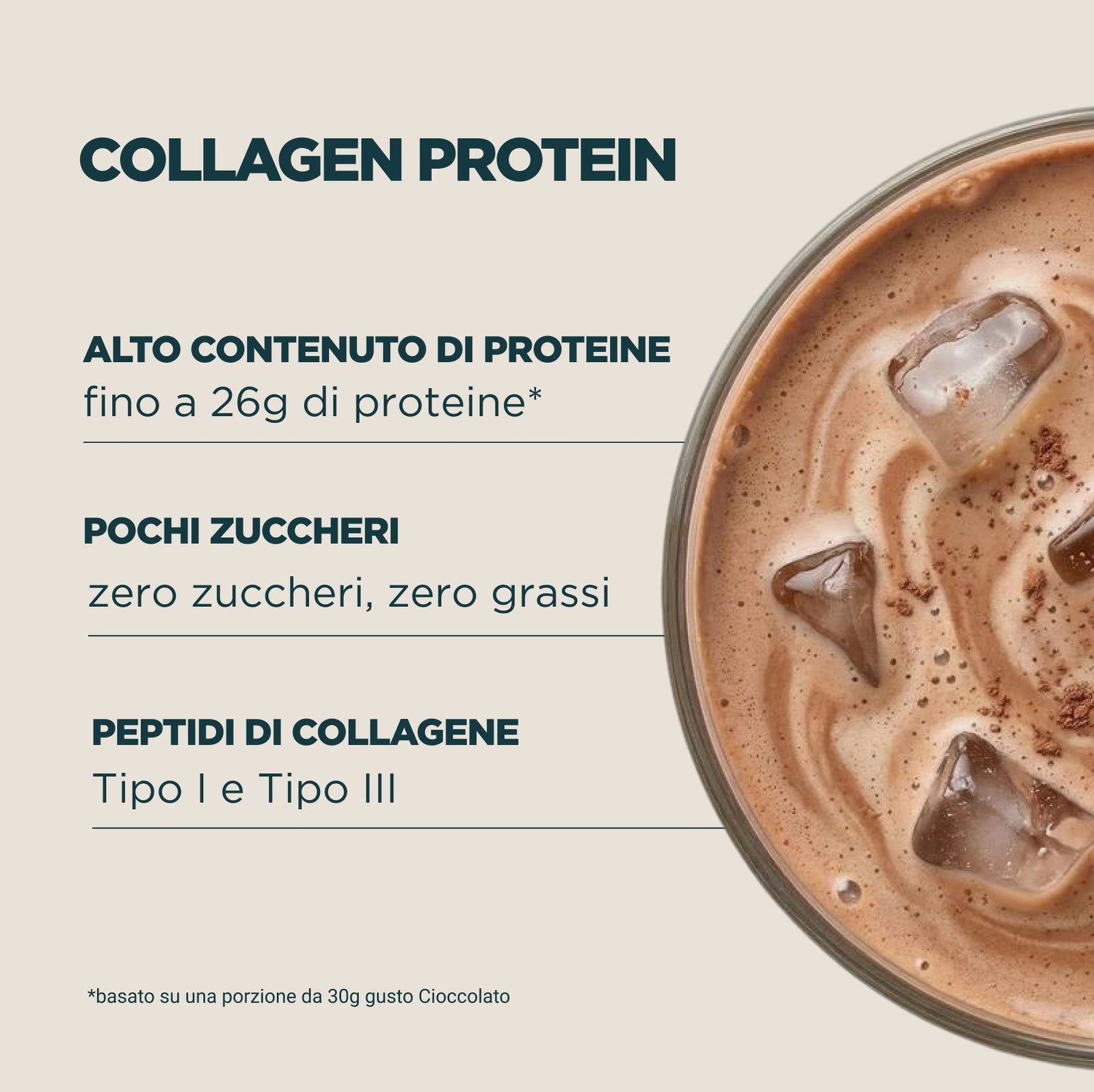 Proteine di Collagene - 1kg - Senza aroma