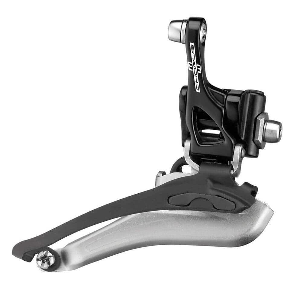 Image of Campagnolo Chorus 11 Speed Braze-On Front Derailleur - Silver - Standard