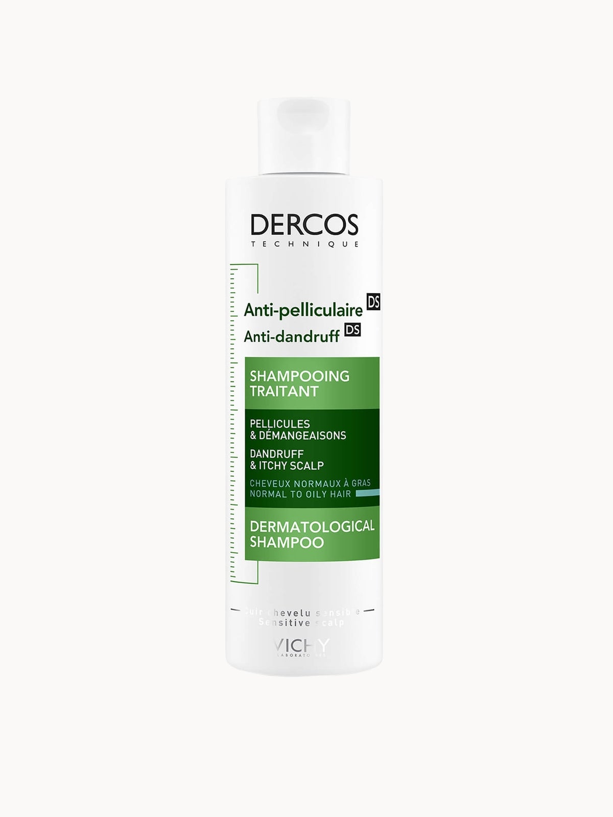 Vichy Dercos Anti-Dandruff Shampoo for Normal to Oily Hair 200ml