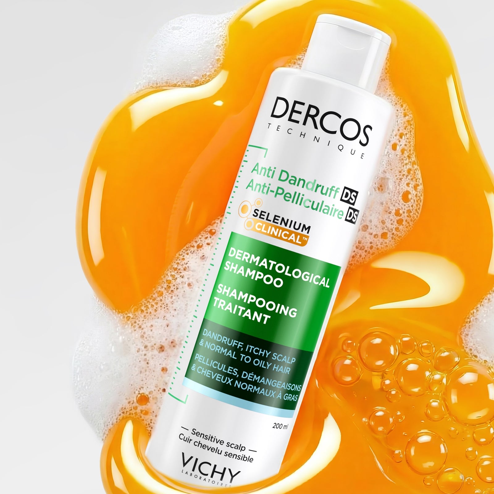 Dercos Shampoo Antiforfora Capelli Grassi 200 ml