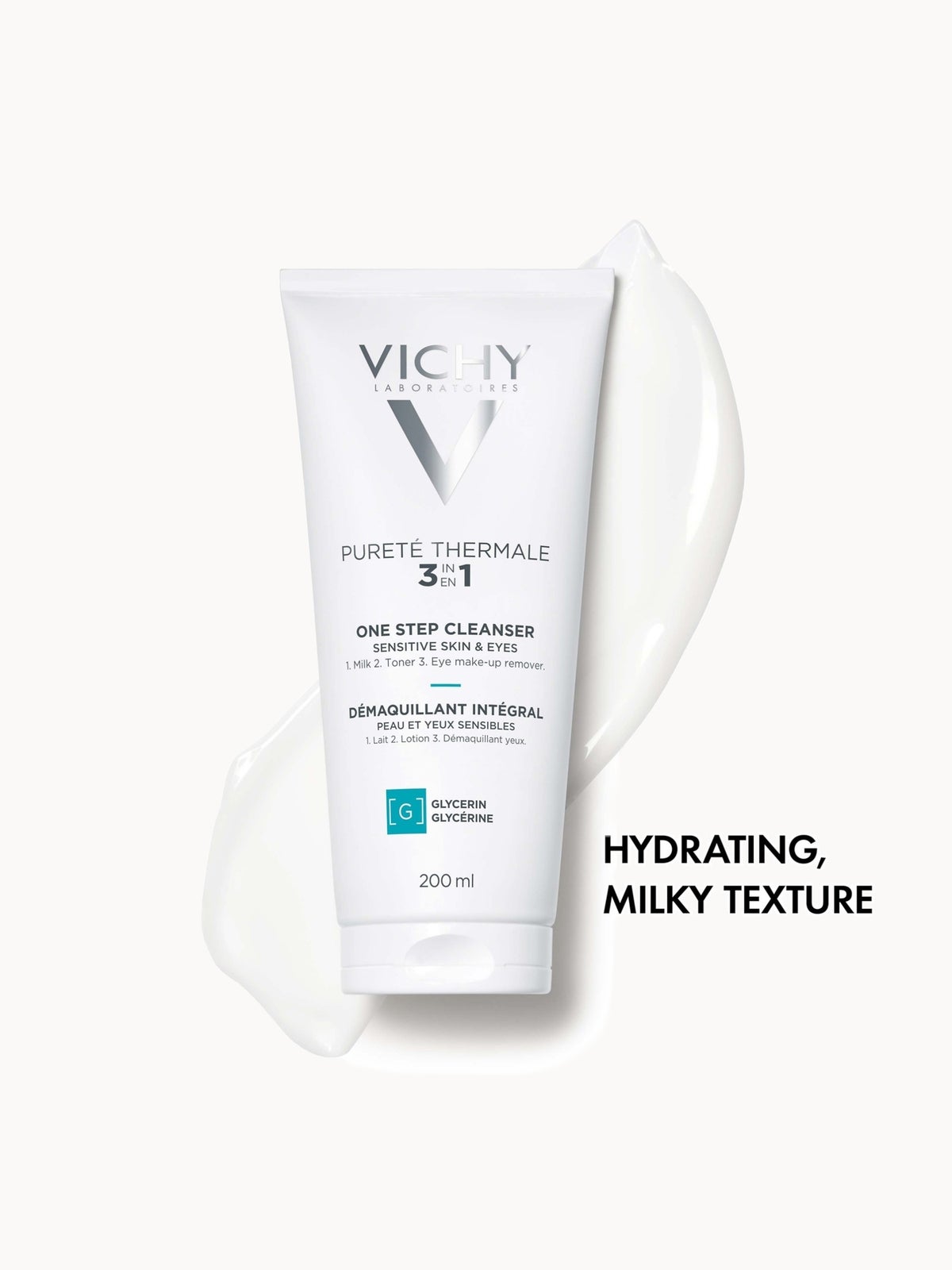 VICHY Pureté Thermale 3-in-1 One Step Cleanser 200ml 4
