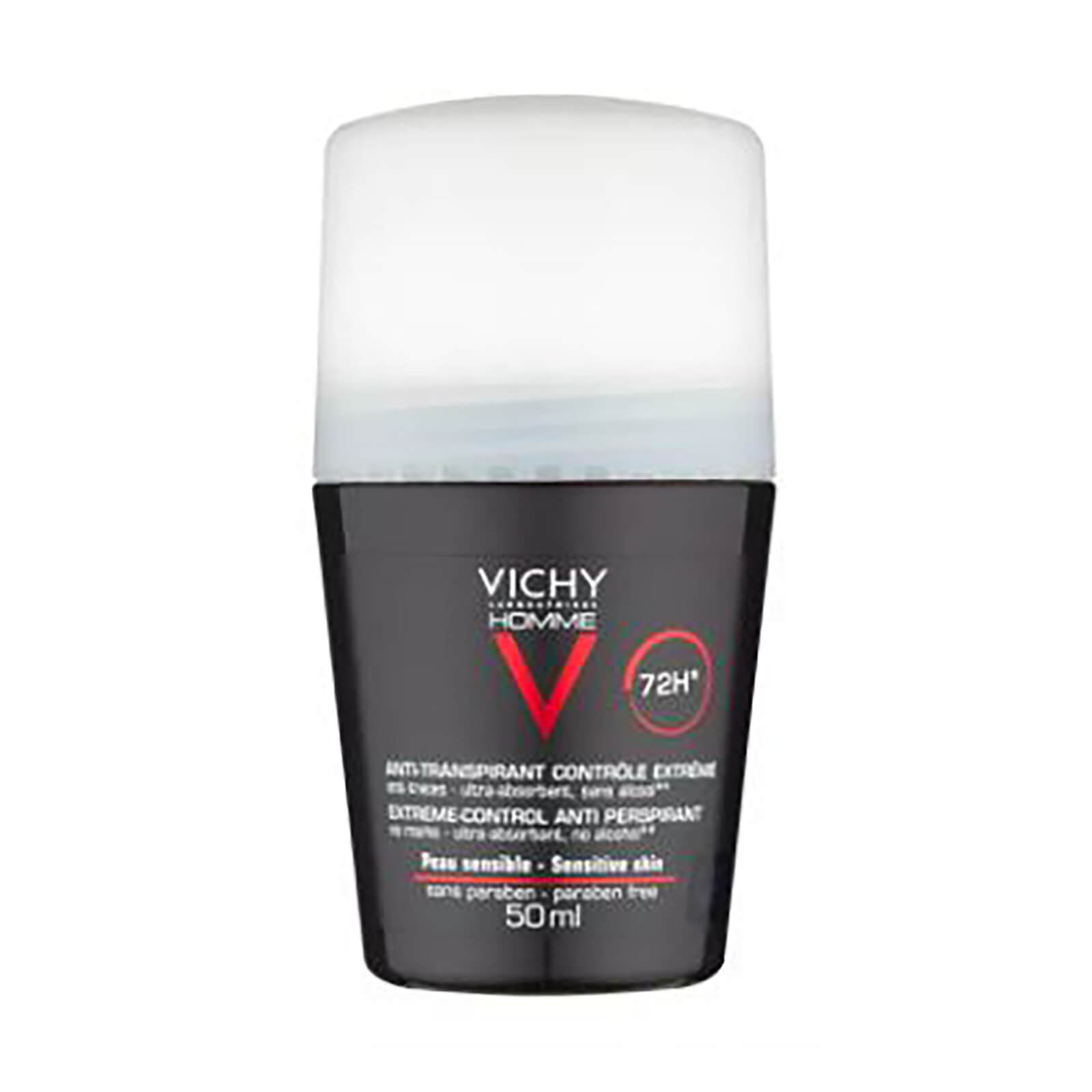 Image of Vichy Homme deodorante roll-on per uomo Extreme-Control anti-traspirante pelli sensibili 50 ml