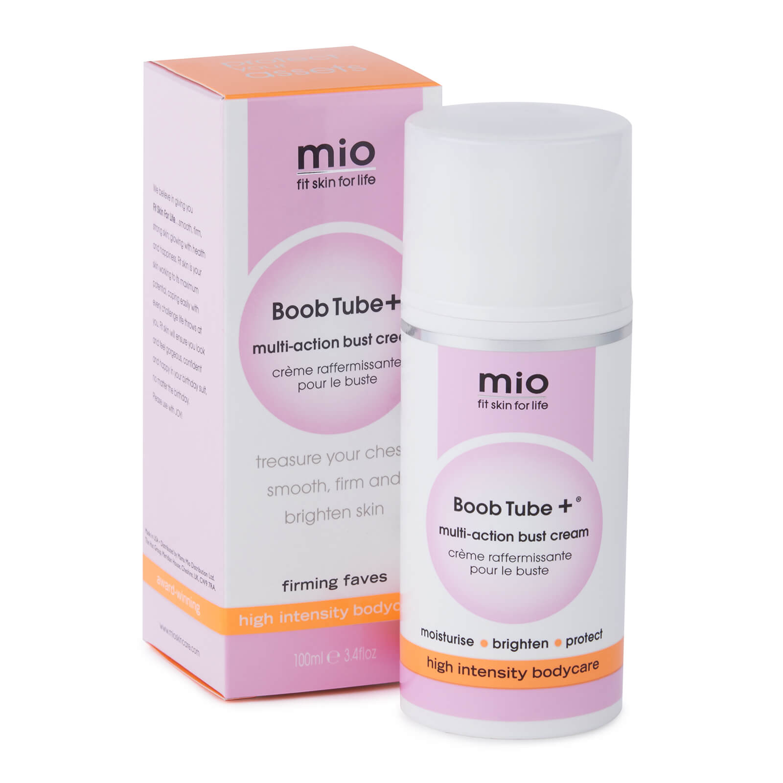 Shop Mio Skincare Boob Tube + Multi-action Bust Cream (100ml)