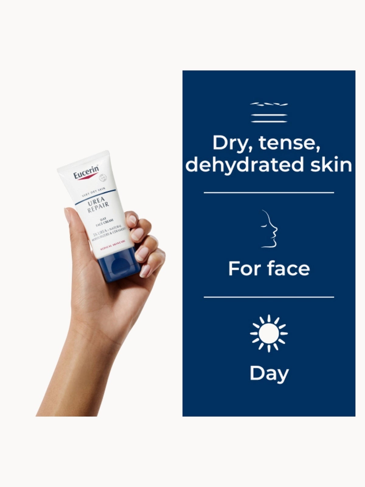 Eucerin UreaRepair Replenishing Face Cream with 5% Urea 50ml 4