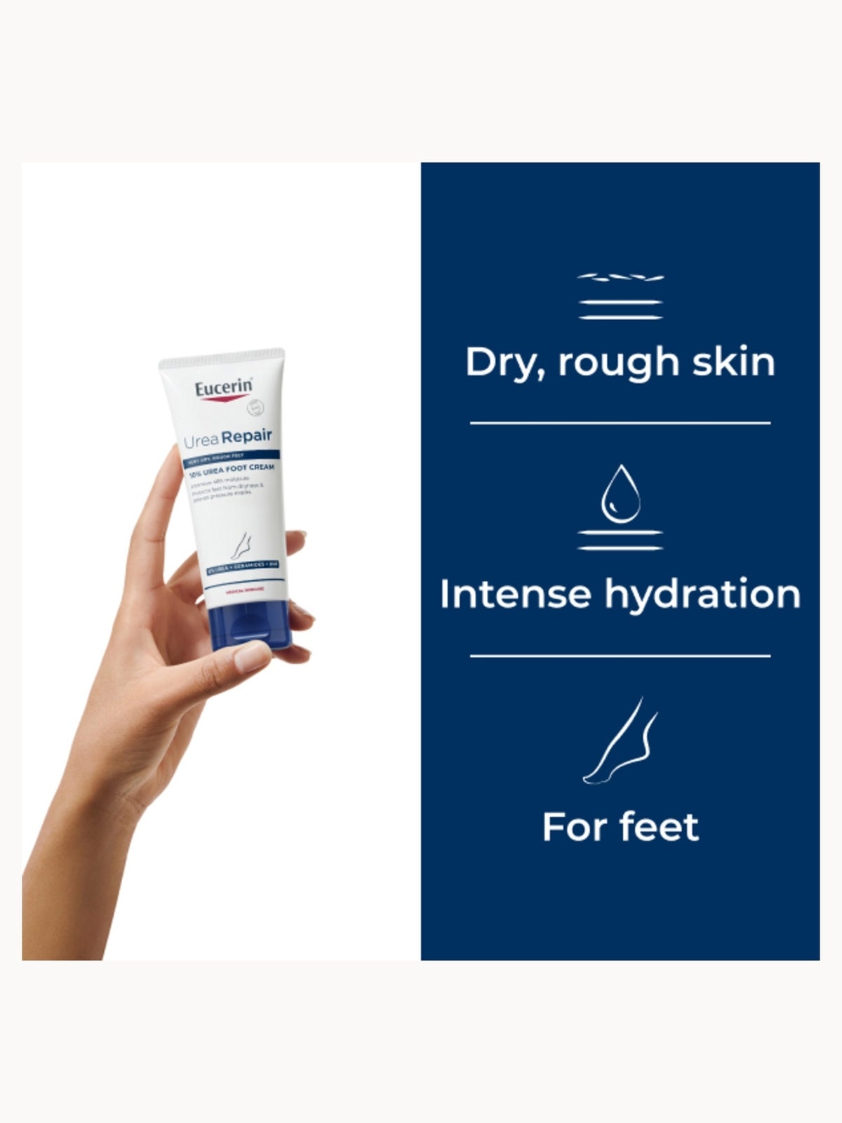 Eucerin UreaRepair Plus 10% Urea Foot Cream 100ml 3