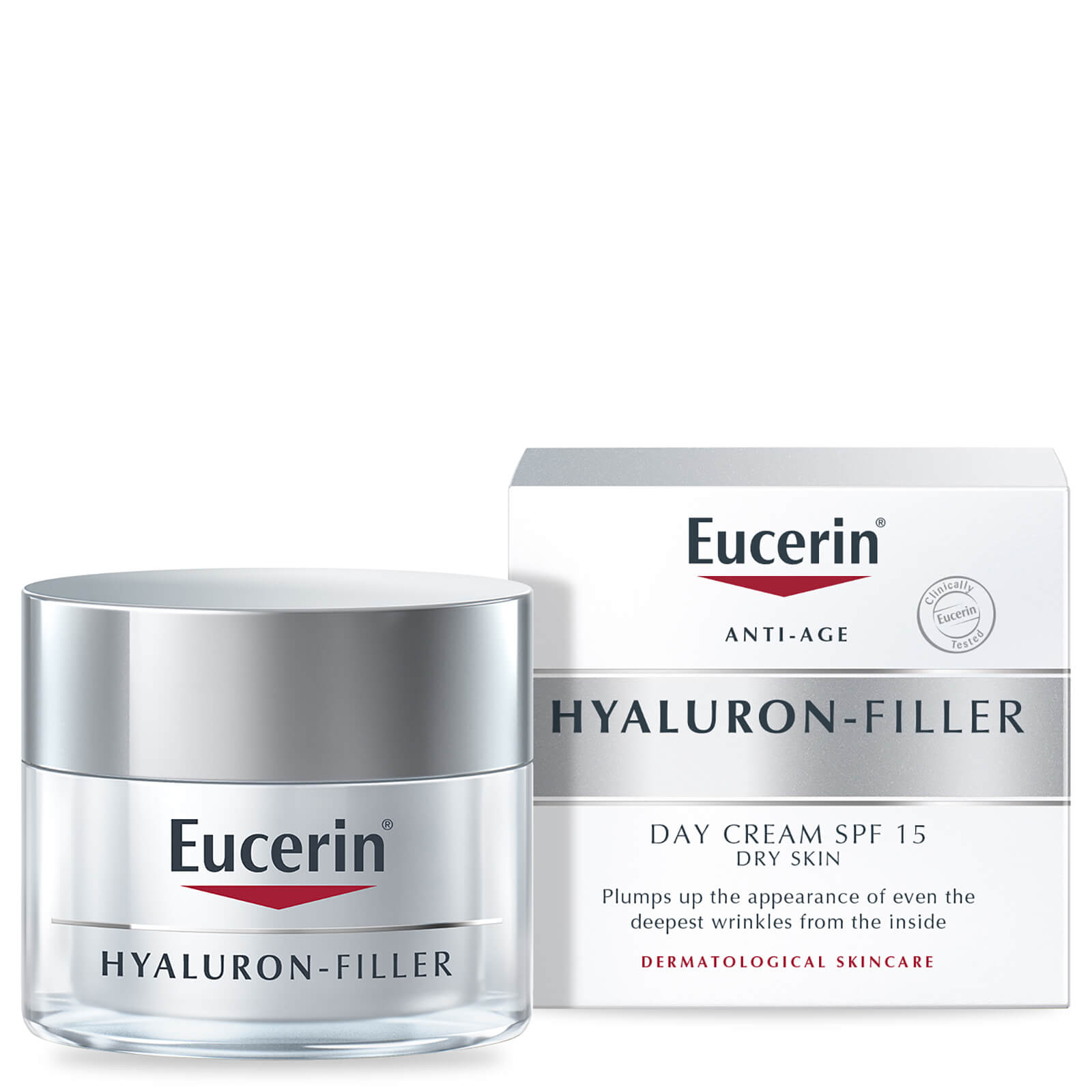 Eucerin(r) Anti-Age Hyaluron-Filler Day Cream for Dry Skin SPF15 + UVA Protection (50ml)