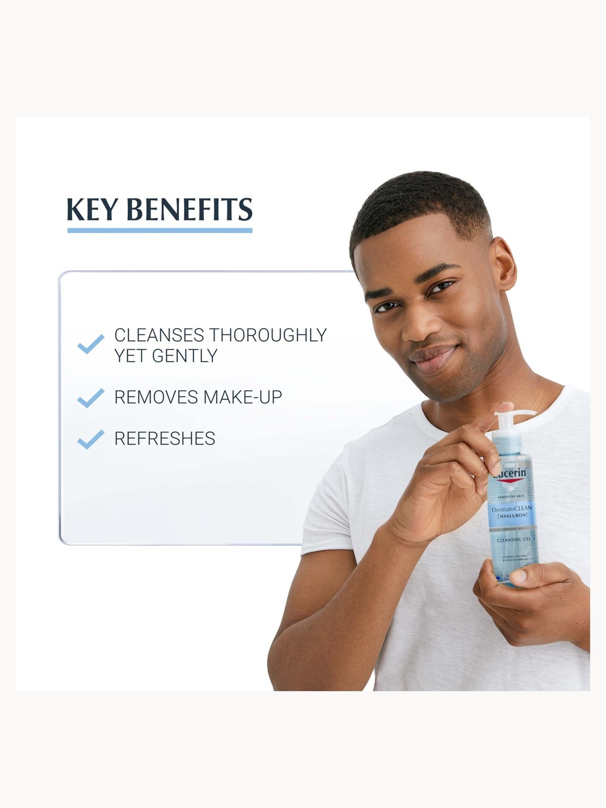 Eucerin DermatoClean Refreshing Cleansing Gel 200ml 2