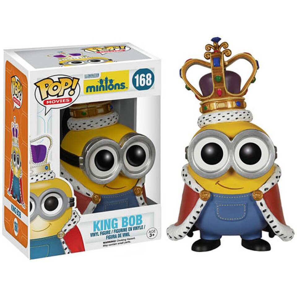 Minions Minion King Funko Pop! Vinyl