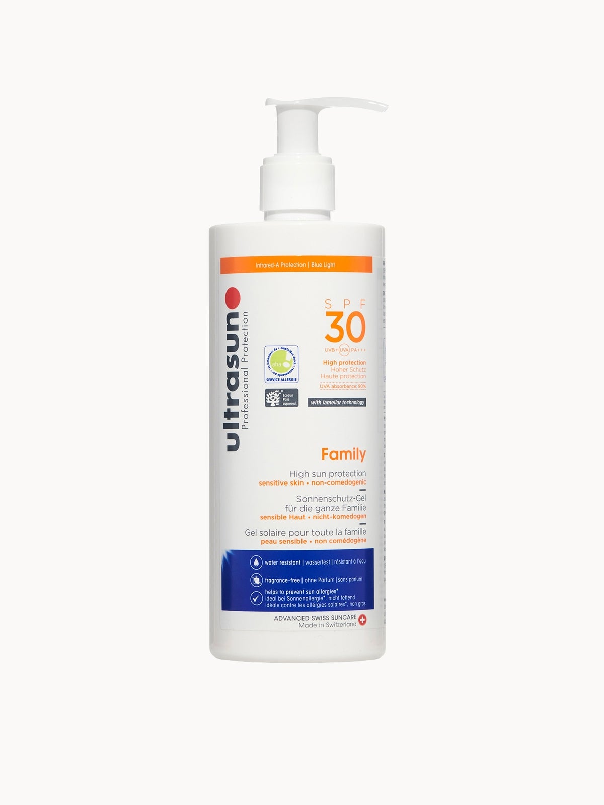 Ultrasun SPF30 Family Sun Lotion 400ml