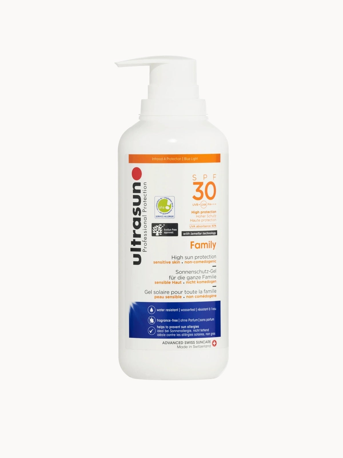Ultrasun SPF30 Family Sun Lotion 400ml