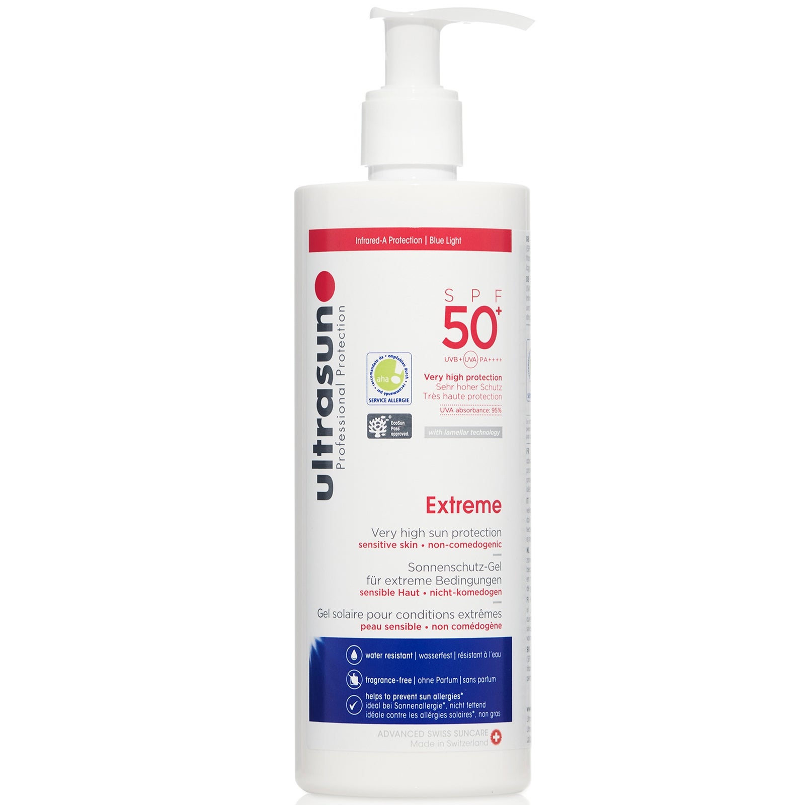 Protector solar Extreme Sun con FPS50 de Ultrasun