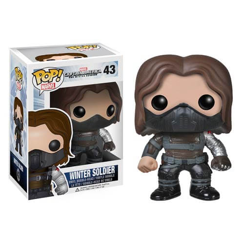 Captain America The Winter Soldier Unmasked Funko Pop! Vinyl