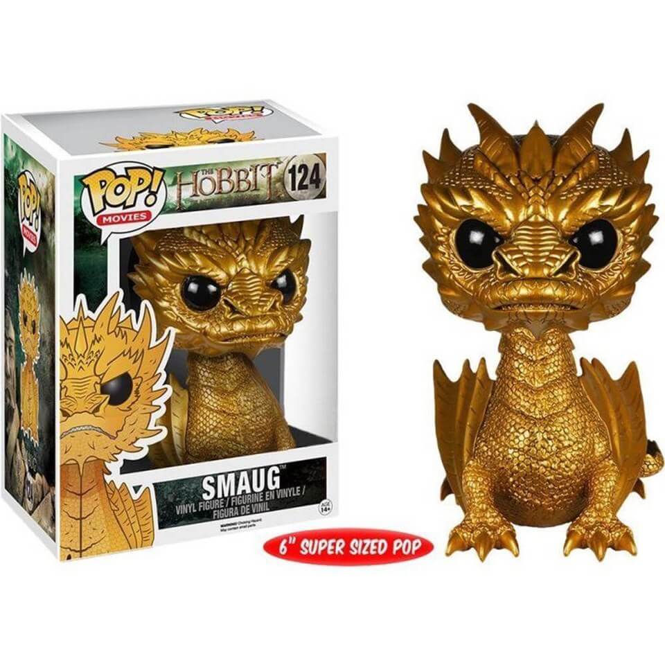 En Oferta The Hobbit Golden Smaug Oversized 6 Inch Funko Pop! Vinyl