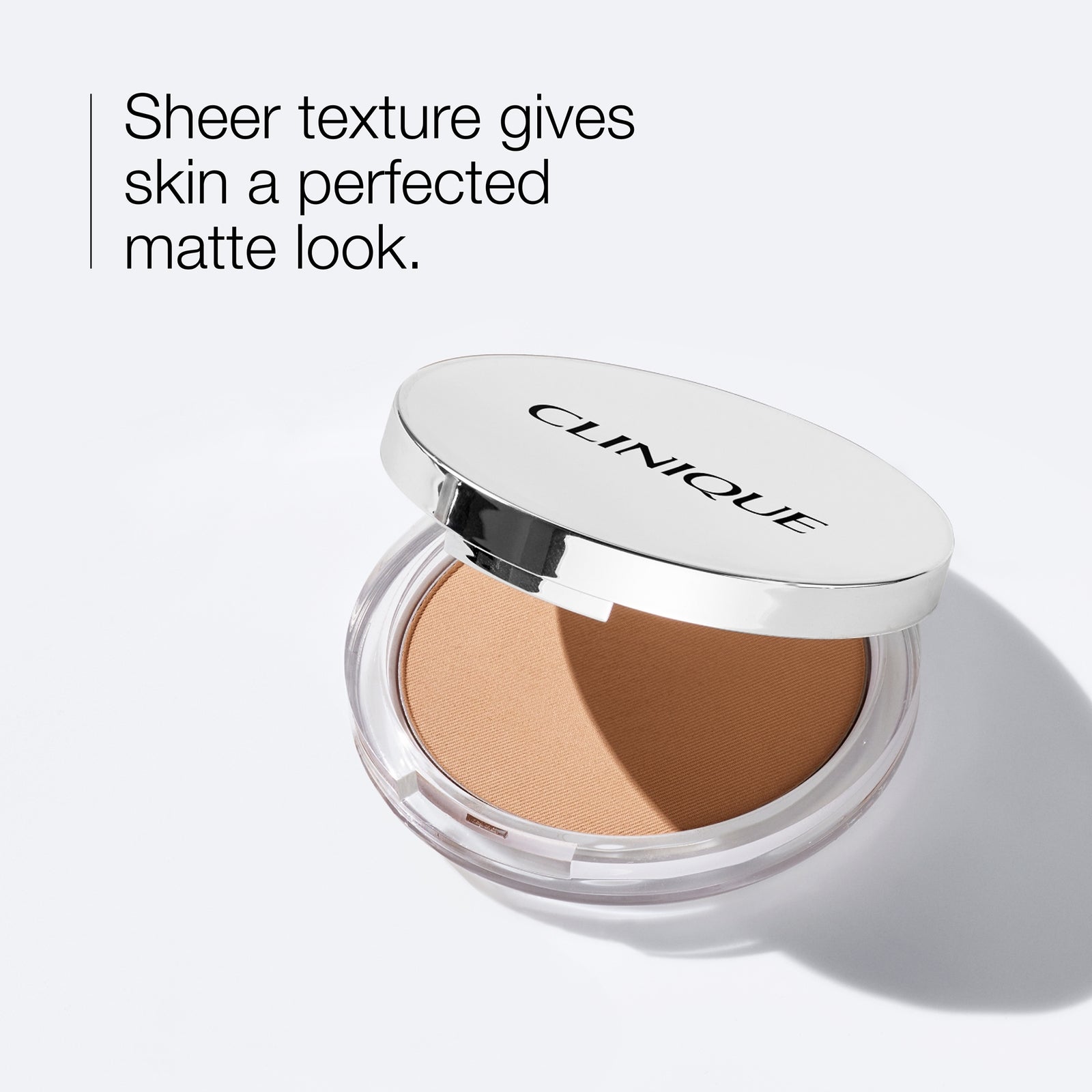 Clinique Stay-Matte Sheer Pressed Powder Oil-Free 7.6g (Various Shades) - Stay Honey 2