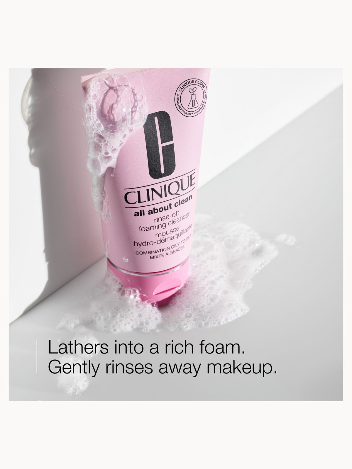 Clinique Rinse-Off Foaming Cleanser 150ml 2