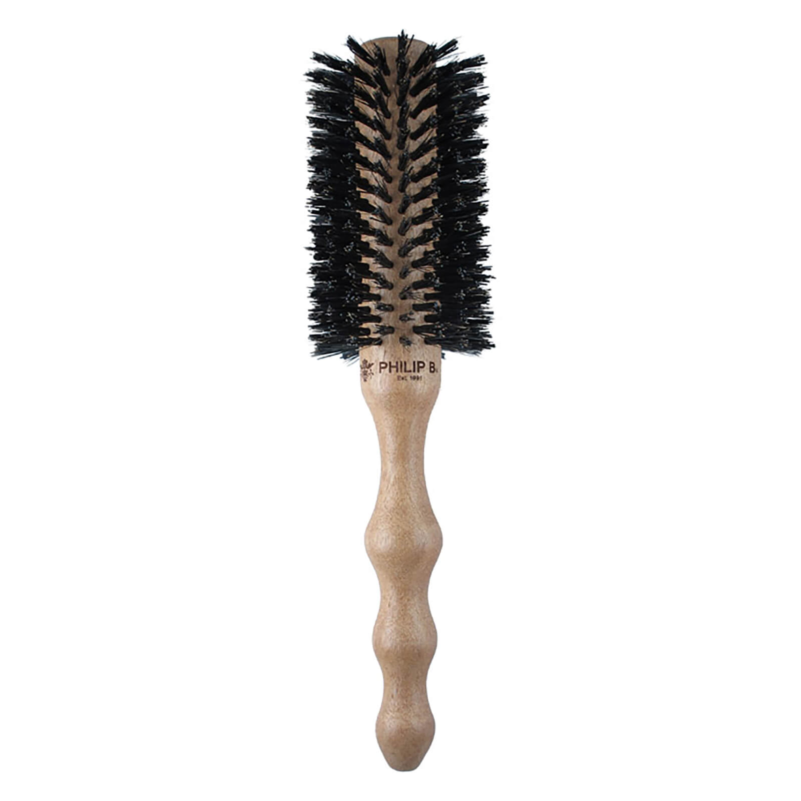 PHILIP B . LARGE ROUND HAIRBRUSH
