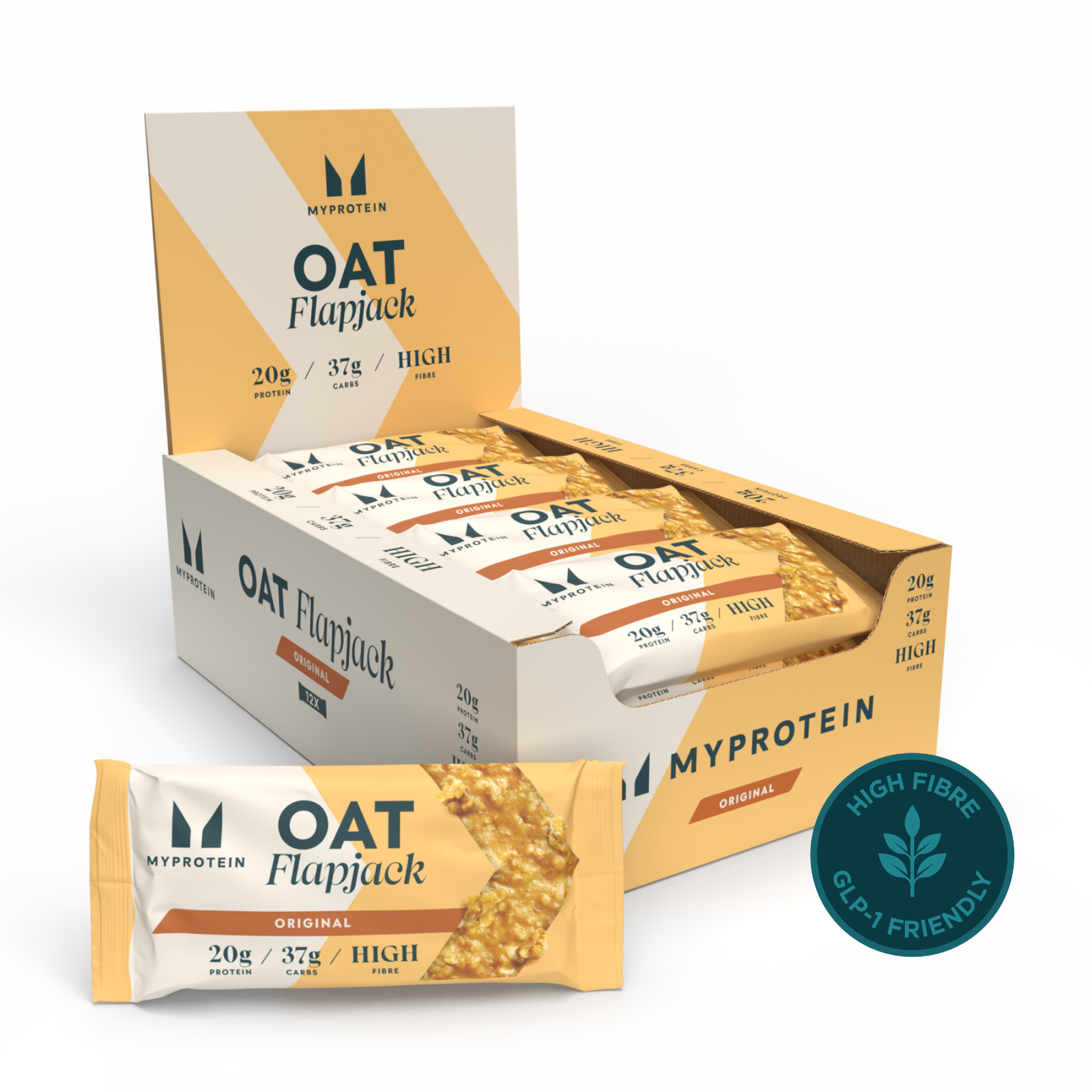 Oat Protein Flapjack - Traditional Oat