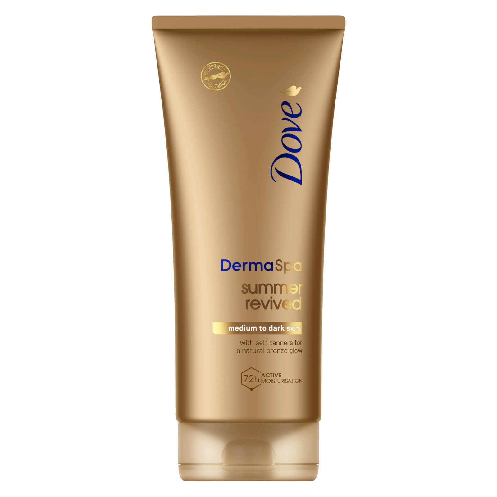 Dove DermaSpa Summer Revived Body Lotion Medium to Dark Skin (200ml)
