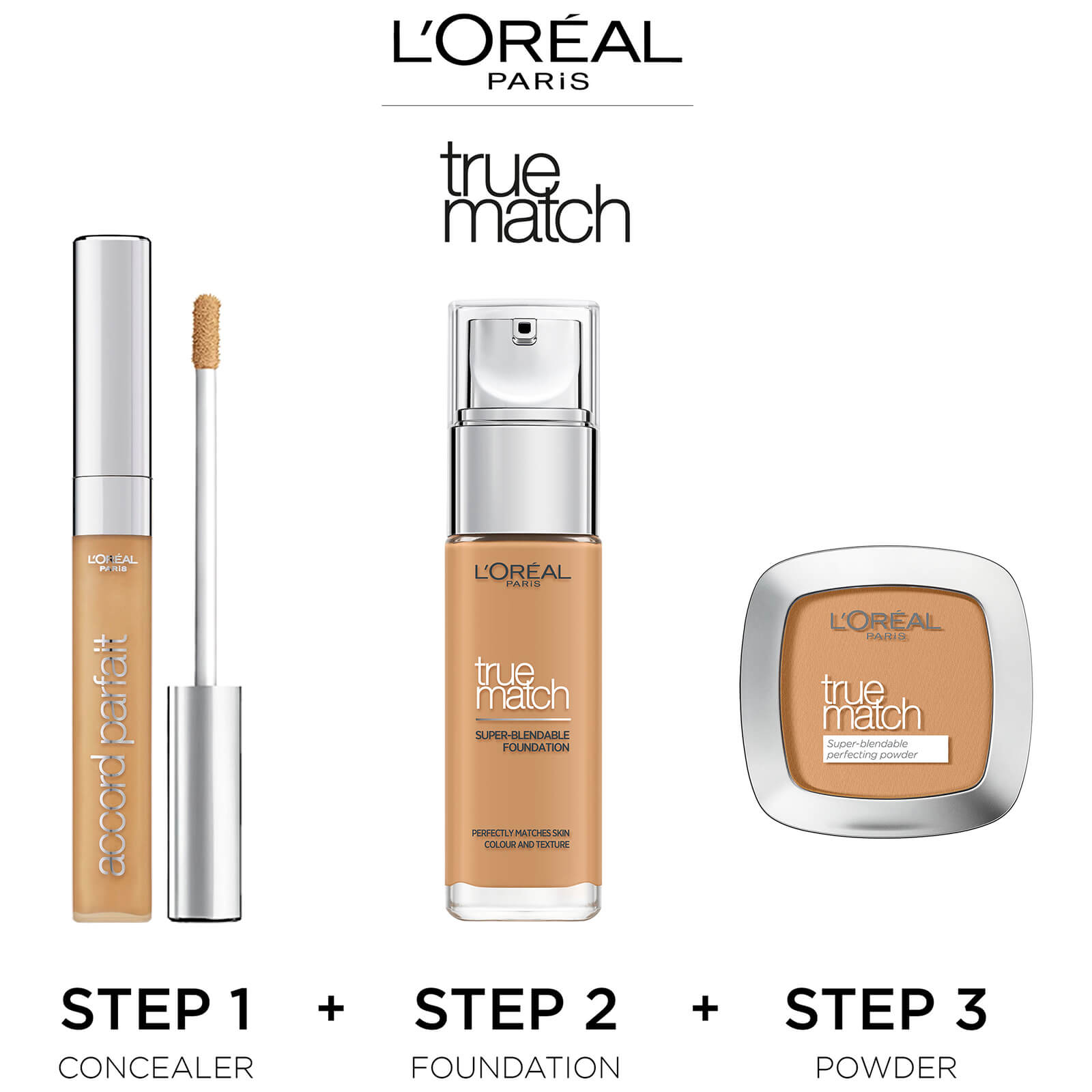 Thumbnail - L'Oréal Paris True Match Foundation (verschiedene Schattierungen) - 4.5W