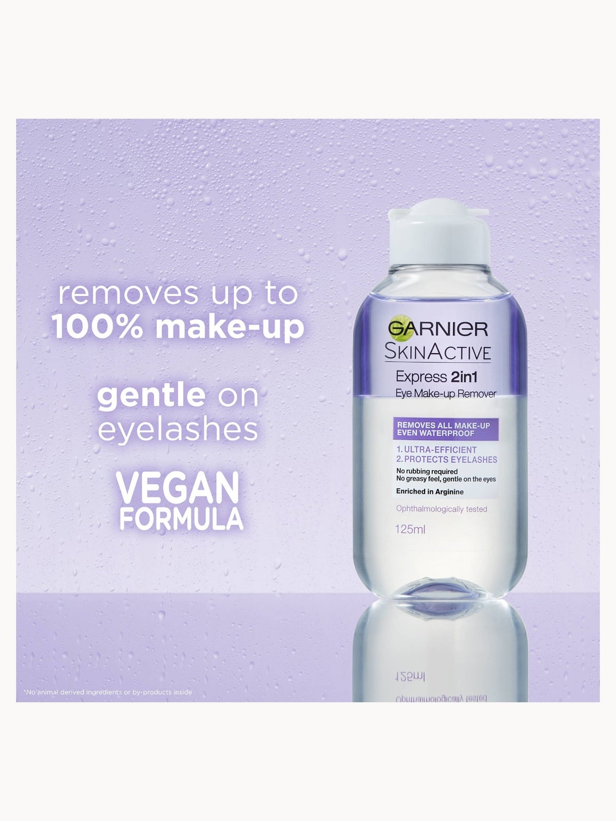 Garnier Skin Naturals 2-in-1 Eye Make-Up Remover (125ml) 3