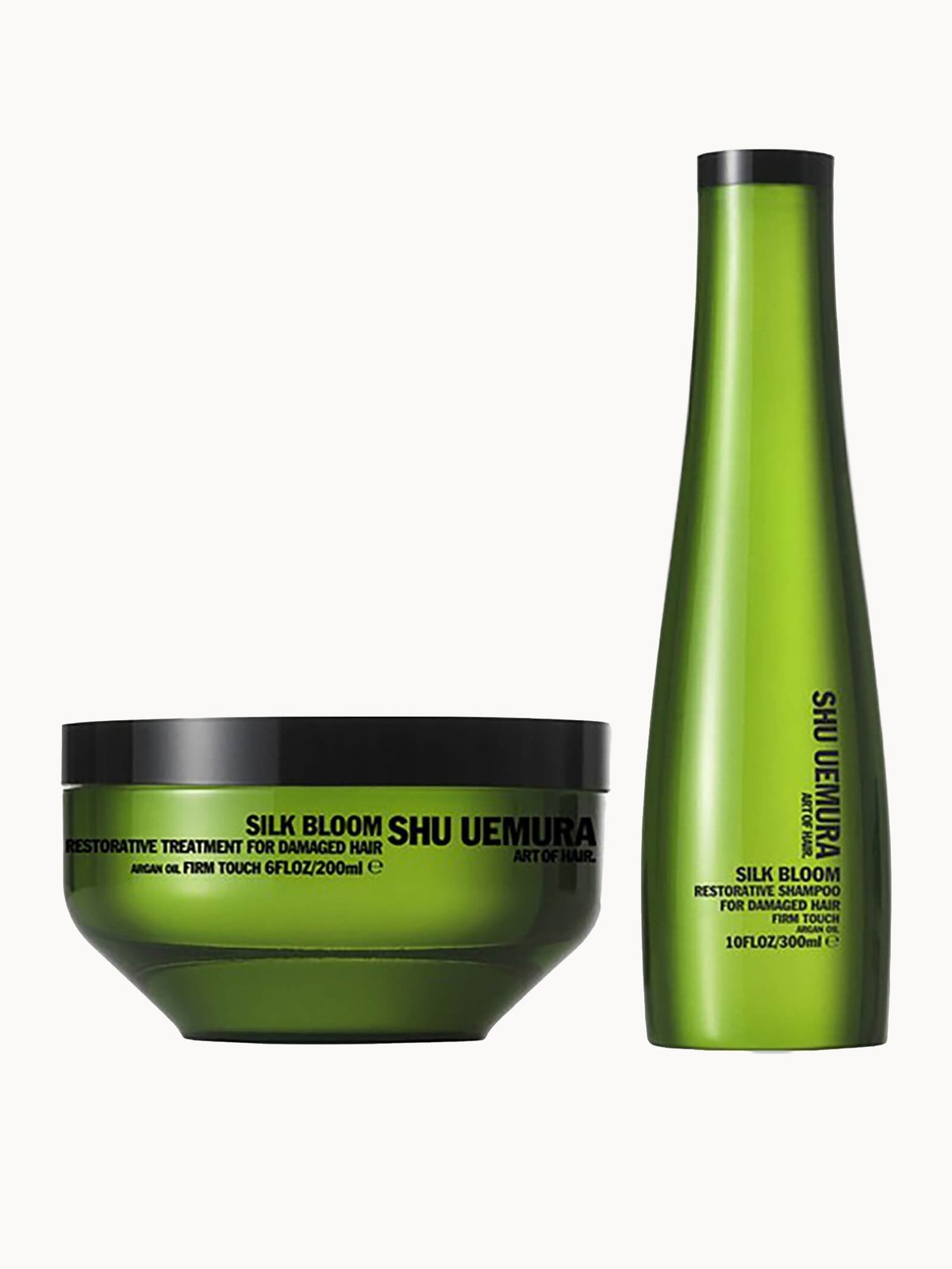 Shu Uemura Art of Hair Silk Bloom Shampoo (300ml) and Treatment (200ml)