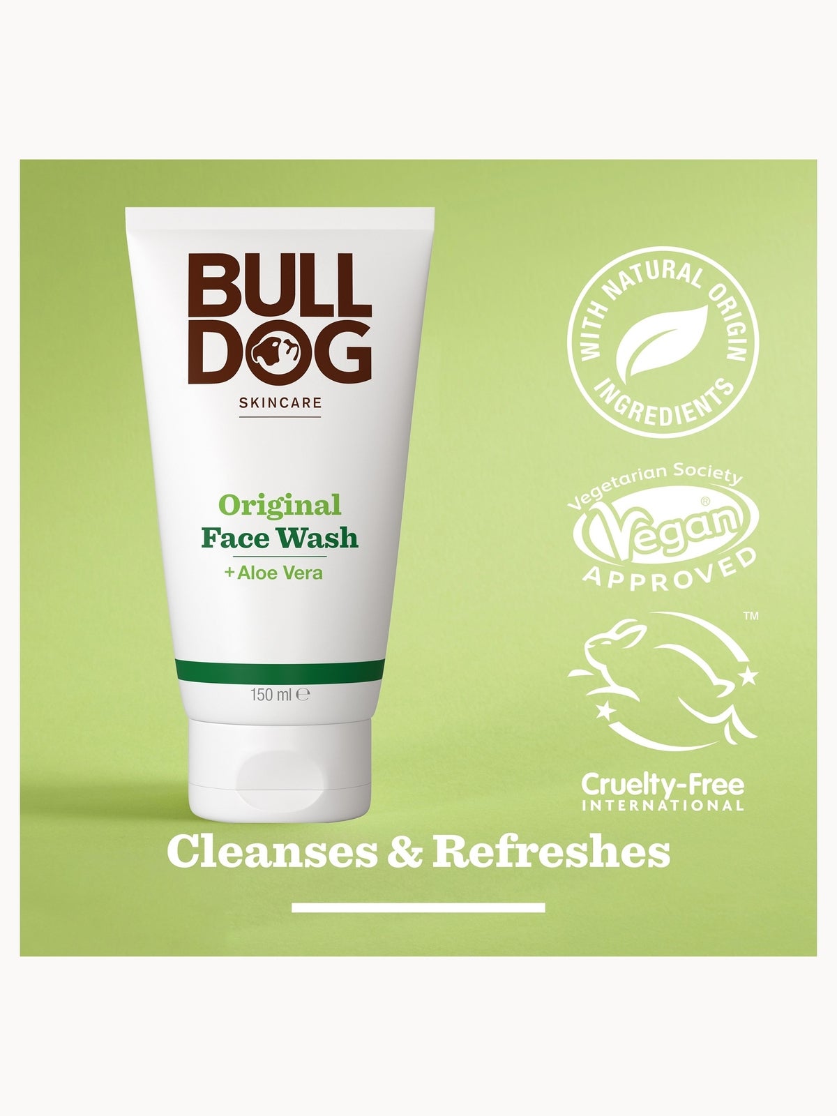 Bulldog Skincare Original Face Wash 150ml 2