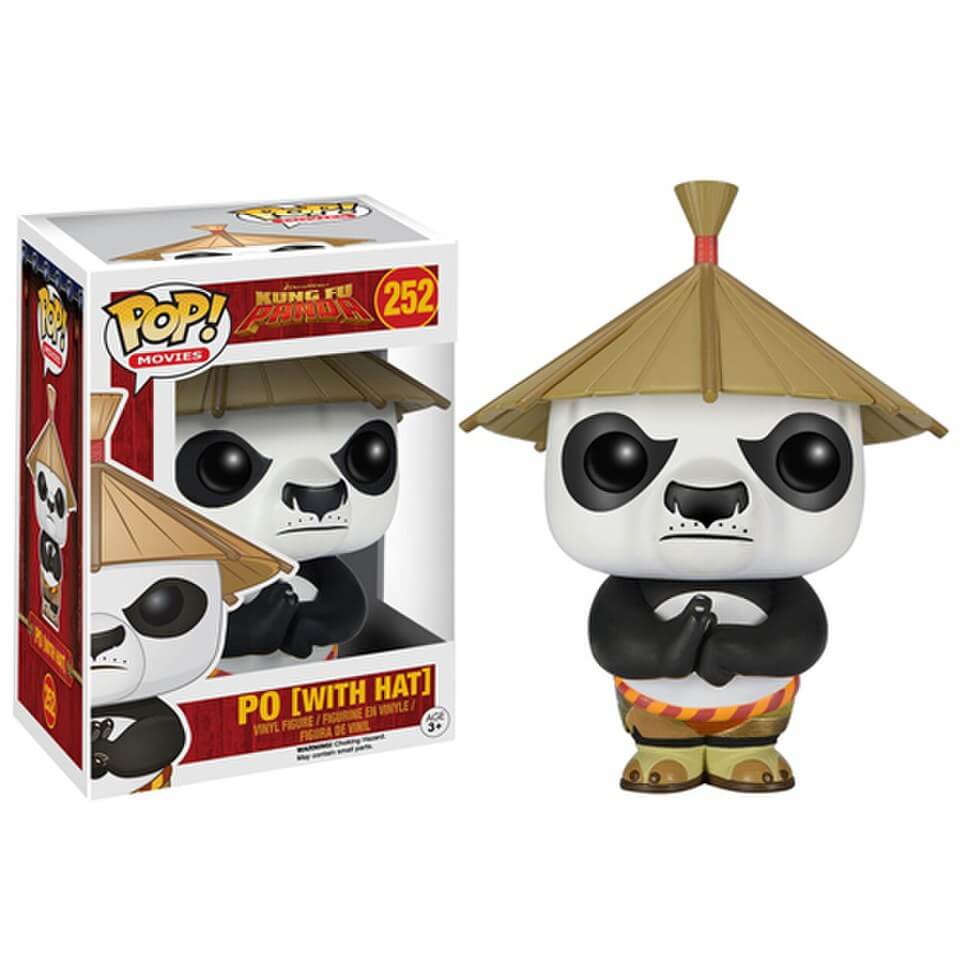 Kung Fu Panda Po With Hat Funko Pop! Vinyl