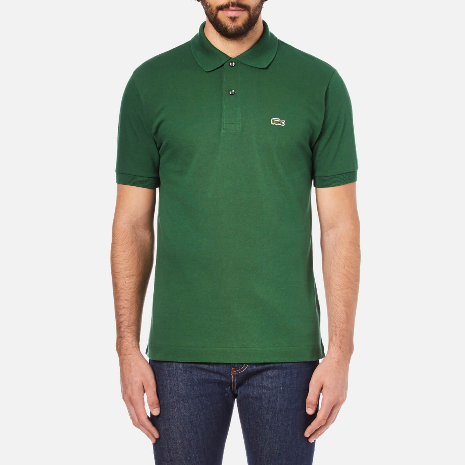Lacoste Men's Classic Pique Polo Shirt - Green - XXL