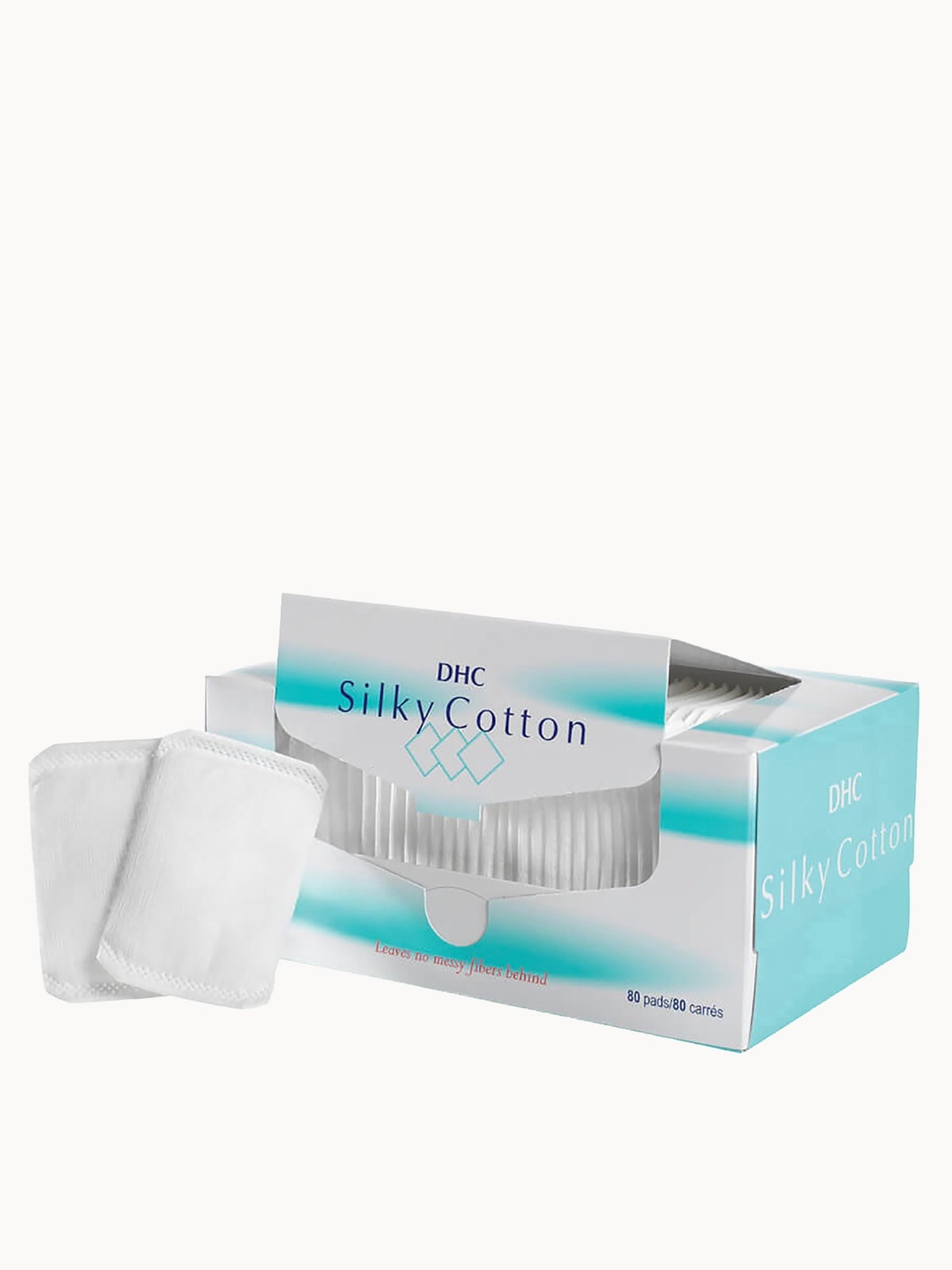 DHC Silky Cotton Cosmetic Pads (80 Pack)