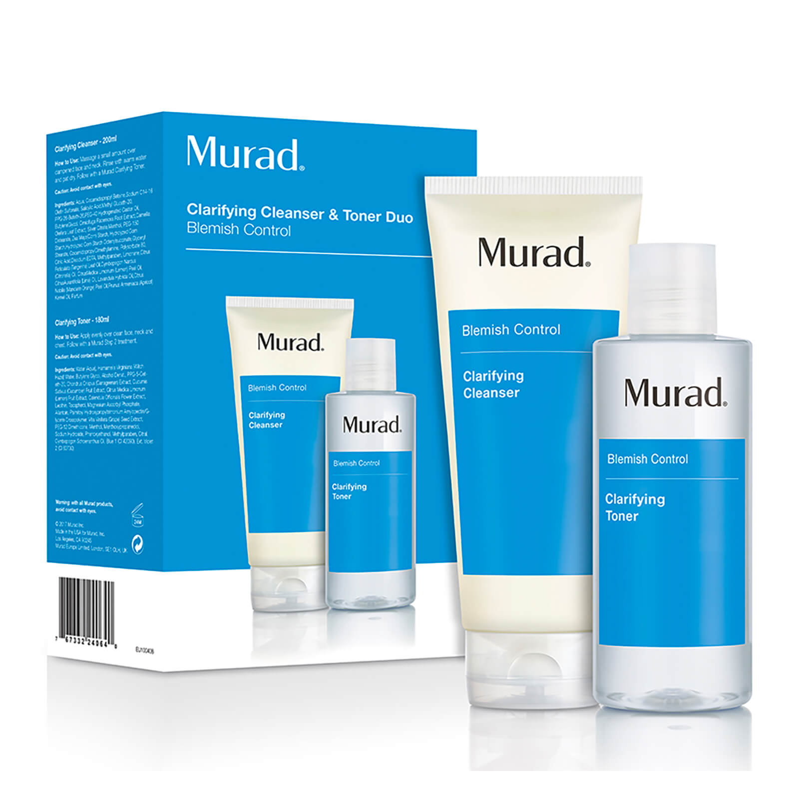 Murad Acne Control Full Size Clarifying Cleanser & Toner Set