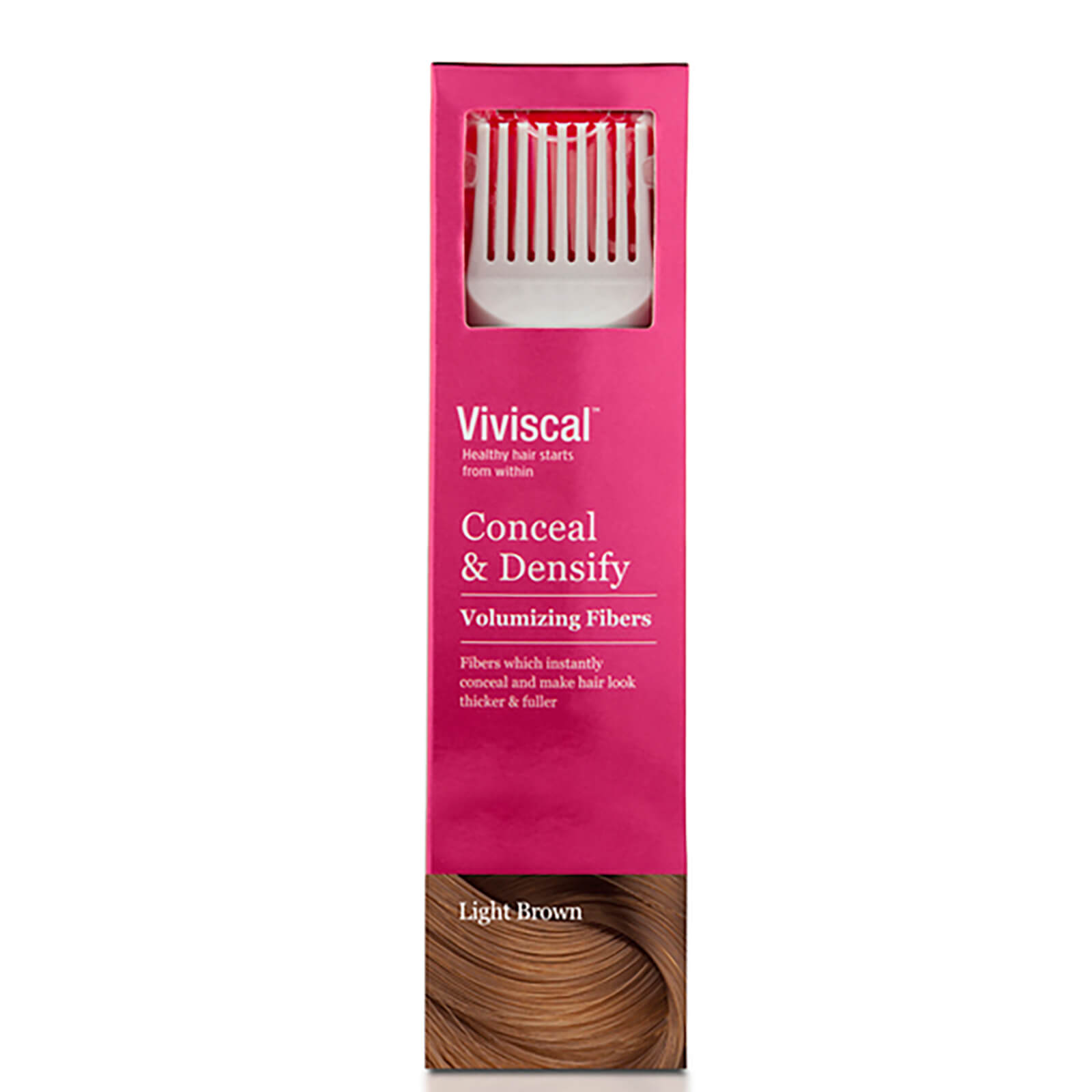 Viviscal Hair Thickening Fibres for Women - leggero Brown