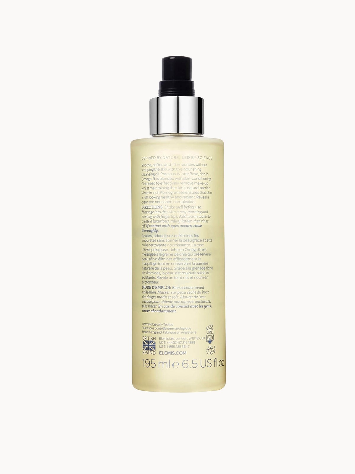 Elemis Nourishing Omega-Rich Cleansing Oil 195ml 3