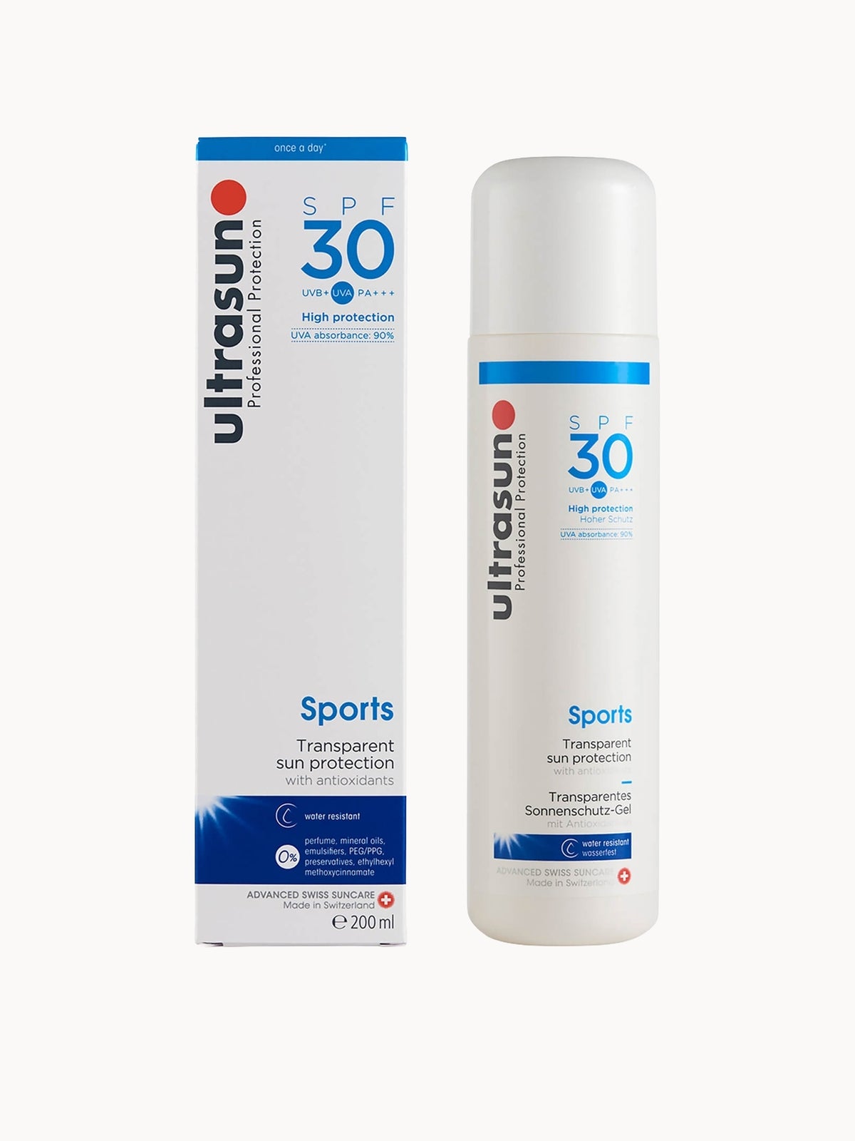 Ultrasun Sports Gel SPF 30 (200ml) 2
