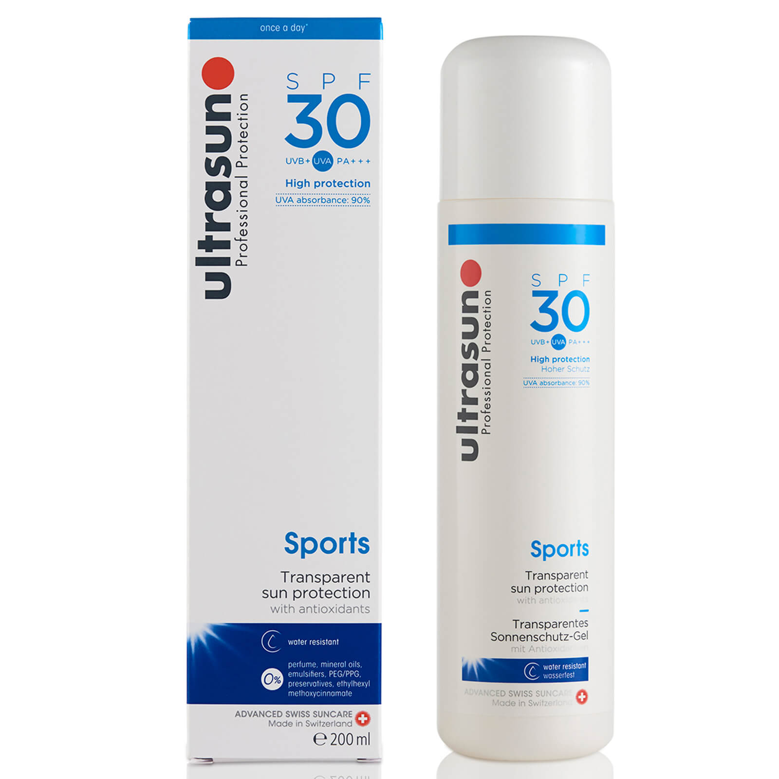 Ultrasun Sports Gel SPF 30 (200ml)