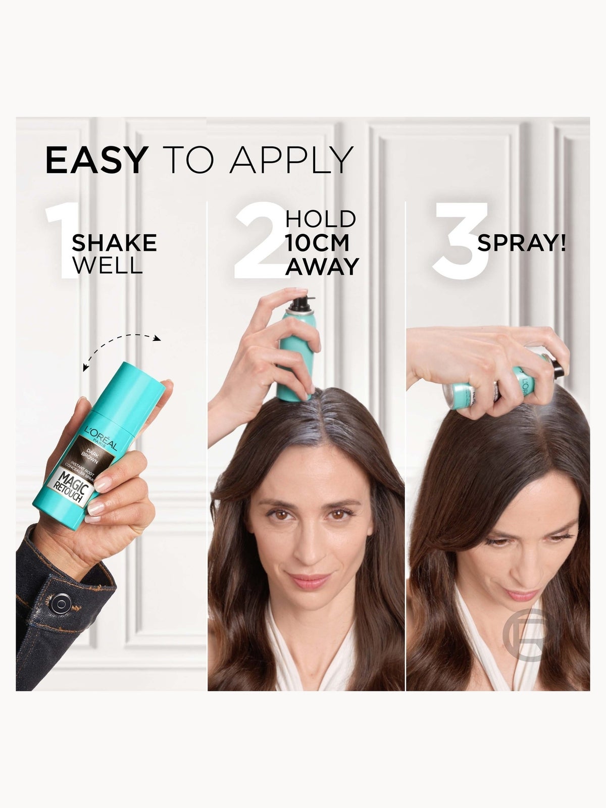 L’Oréal Paris Magic Retouch Temporary Instant Root Concealer Spray 75ml (Various Colours), photo 8