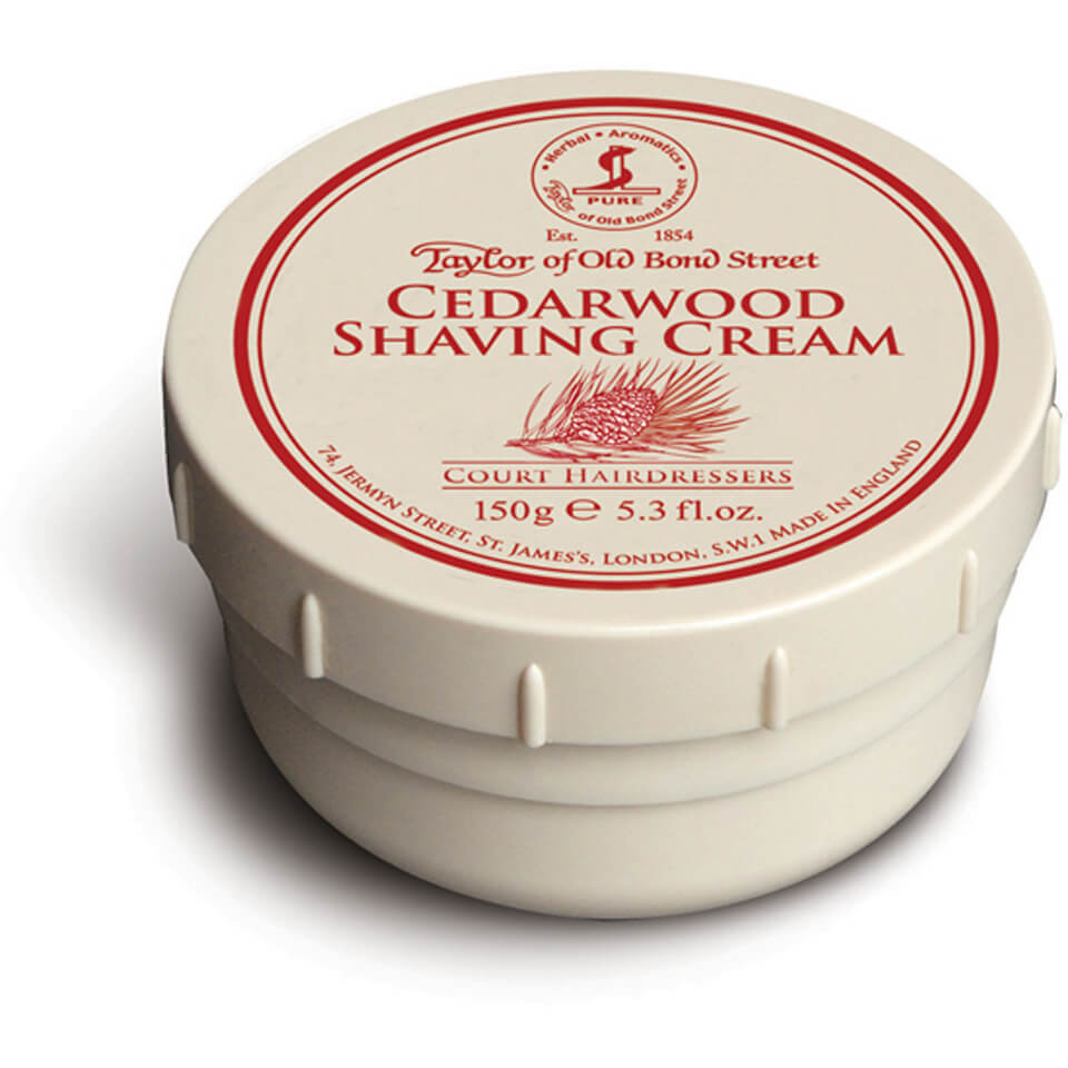 Taylor of Old Bond Street Shaving Cream Bowl - Cedarwood (150g)