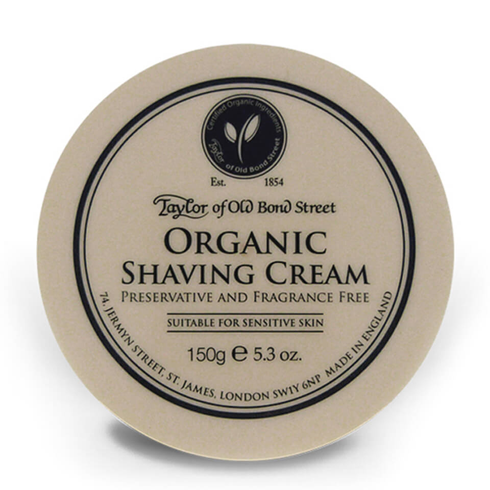 Taylor of Old Bond Street Shaving Cream Bowl - Organic (150g)
