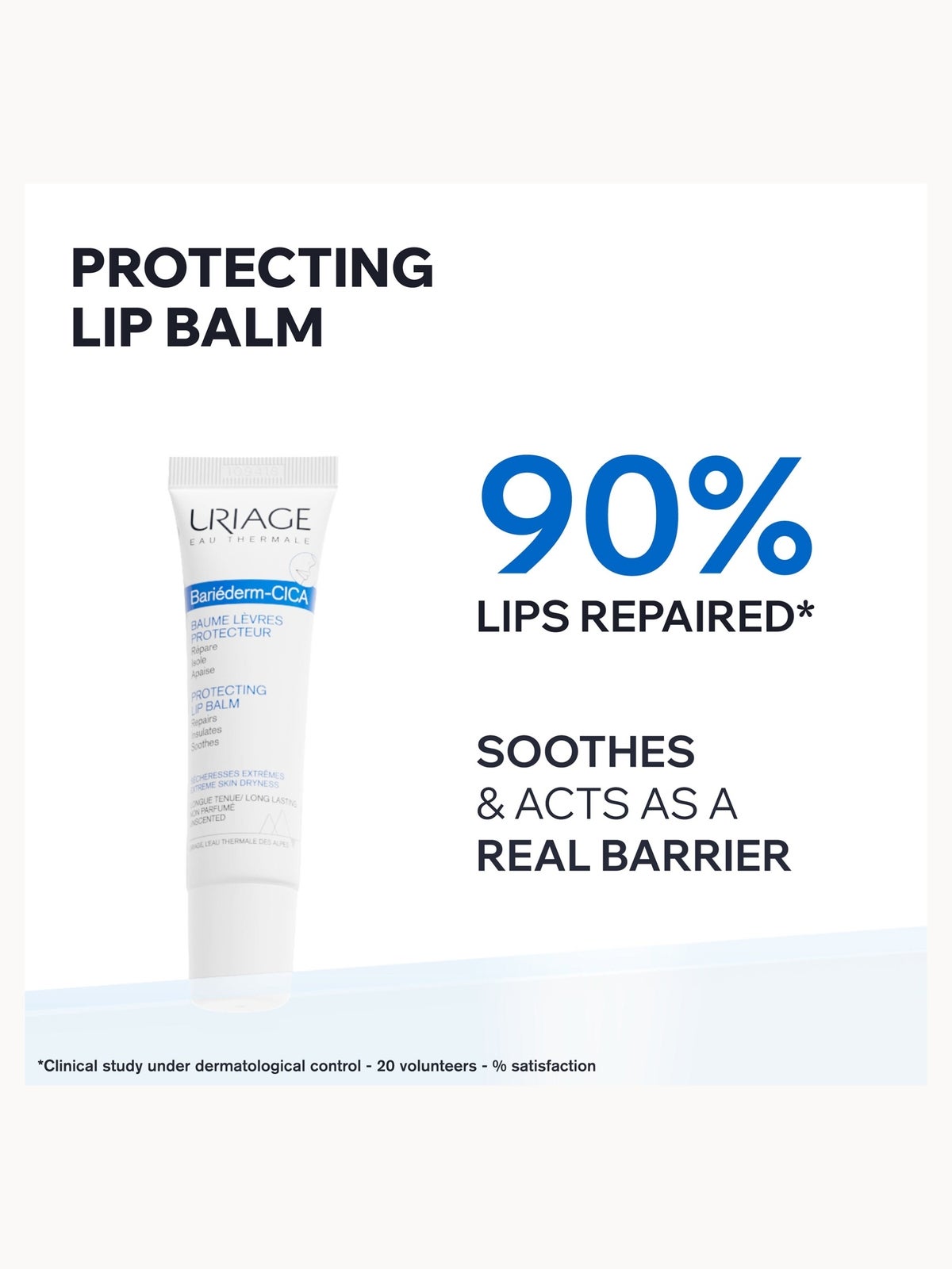 Uriage Bariéderm Cica Protecting Lip Balm 15ml 3