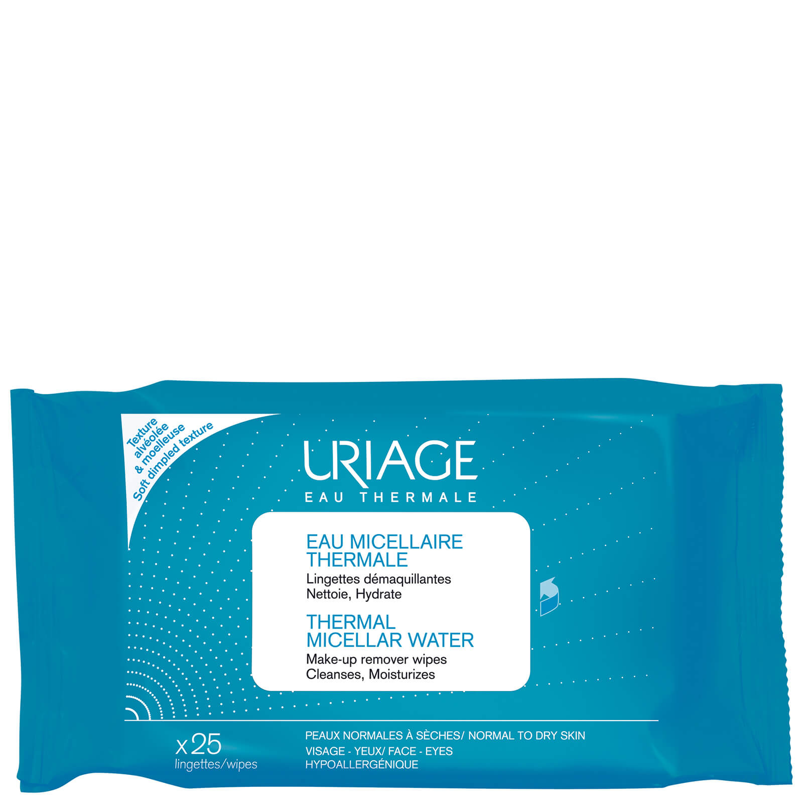Uriage Wipes for Normal to Dry Skin