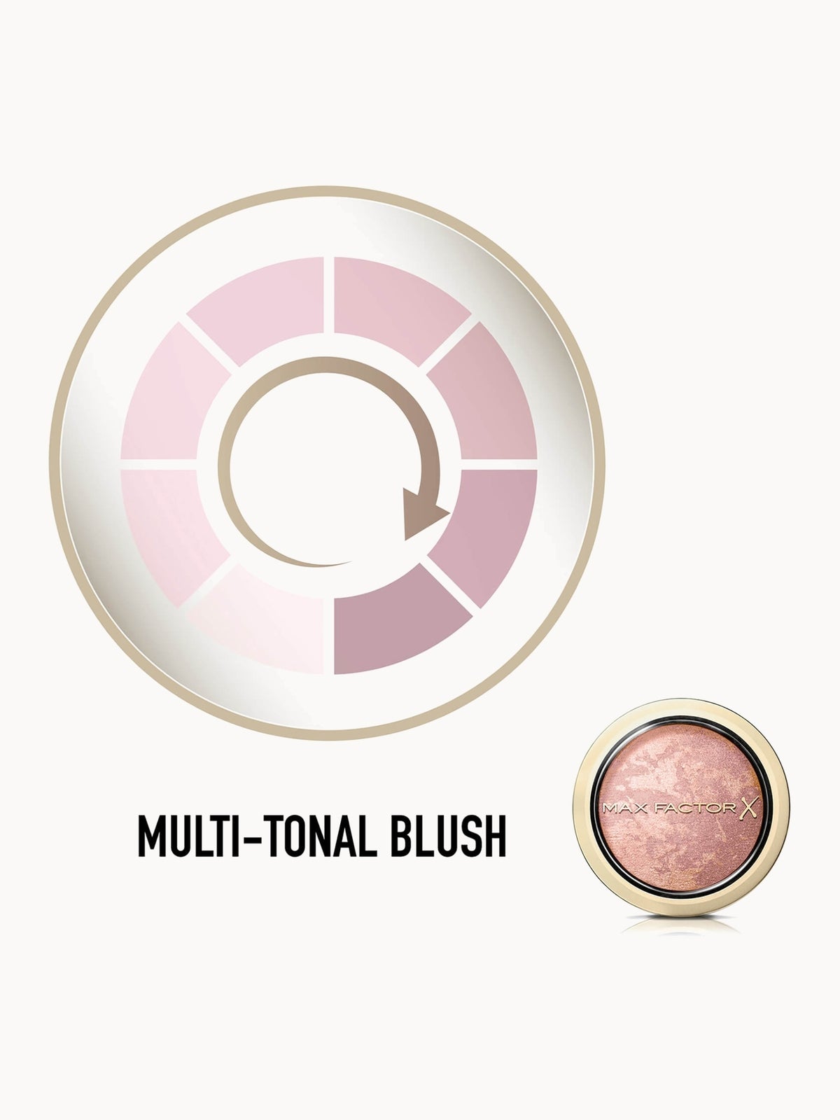 Max Factor Crème Puff Face Blusher - Alluring Rose 2