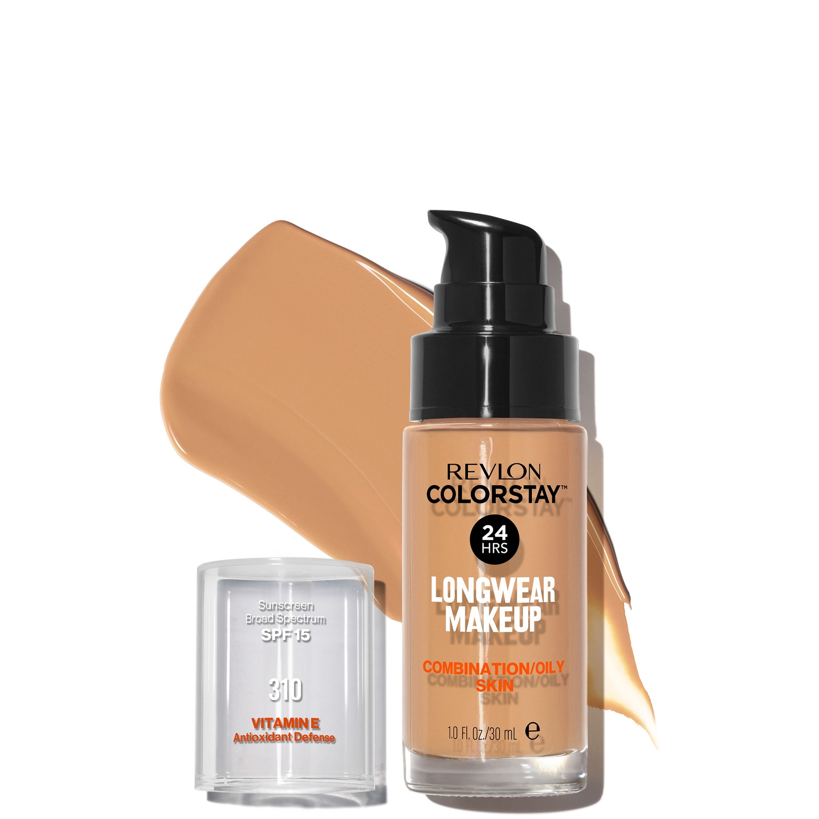 Revlon ColorStay Make-Up Foundation for Combination/Oily Skin (Various Shades) - Warm Golden
