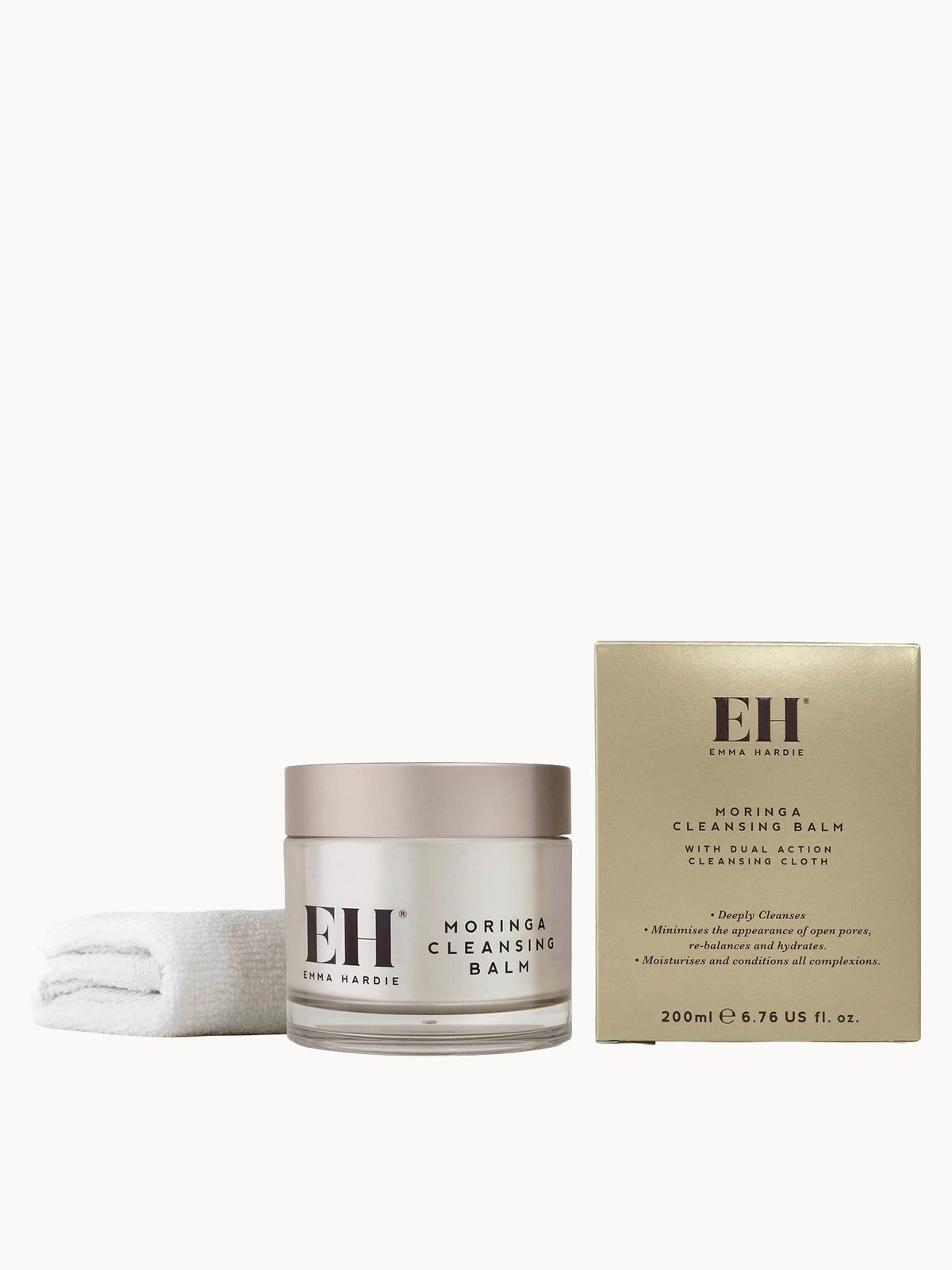 Emma Hardie Moringa Balm with Cloth 200g 2