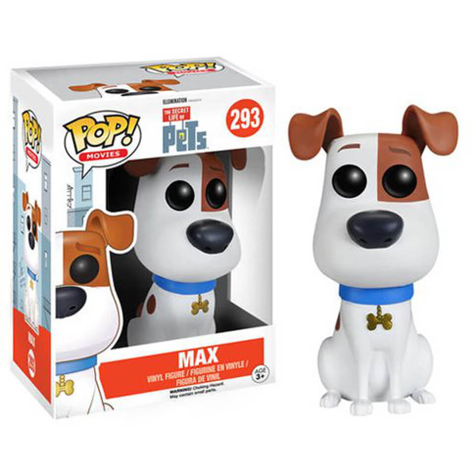 The Secret Life Of Pets Max Funko Pop! Vinyl