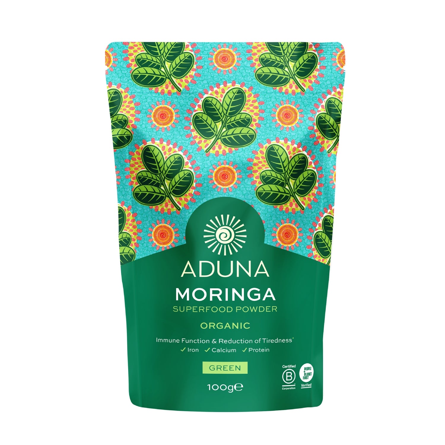 Aduna Moringa Organic Superfood Powder 100g
