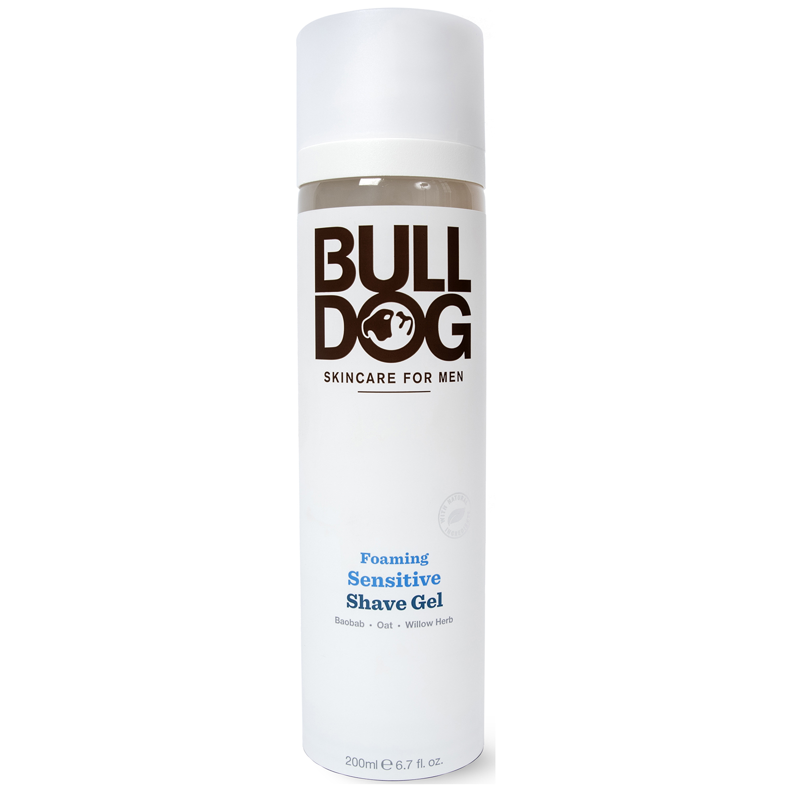 

Пенящийся гель для бритья для чувствительной кожи от Bulldog, 200 мл