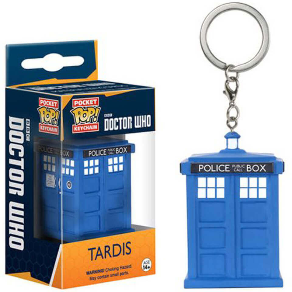 Doctor Who TARDIS Pocket Funko Pop! Keychain