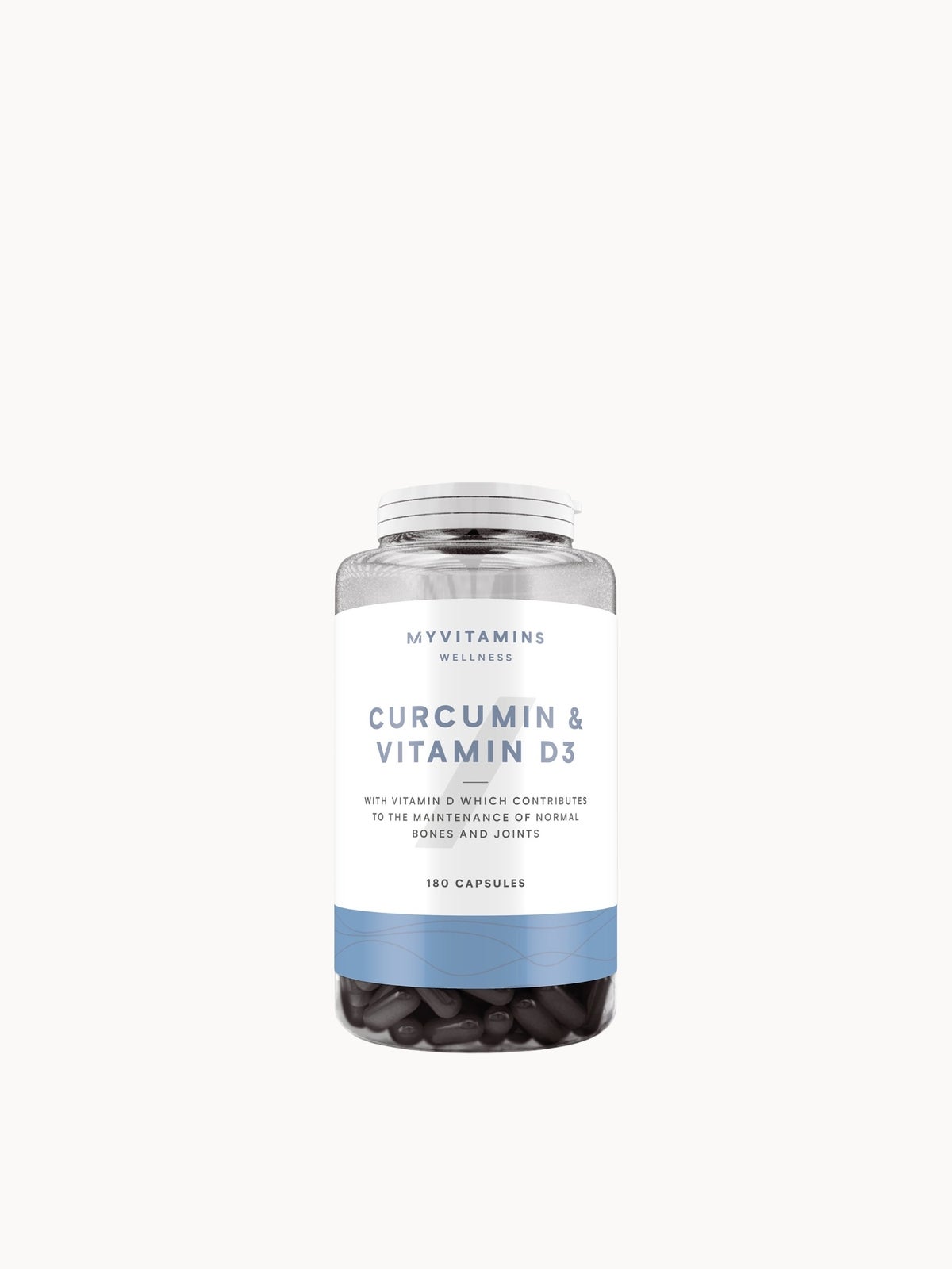 Myvitamins Curcumin & Vitamin D Capsules - 60Capsules